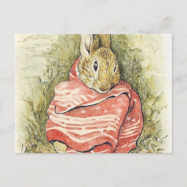 Postal Beatrix Potter Rabbit (Anverso)