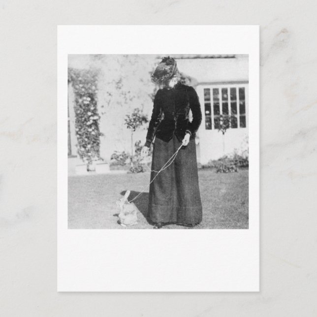 Postal Beatriz y Benjamin (Anverso)