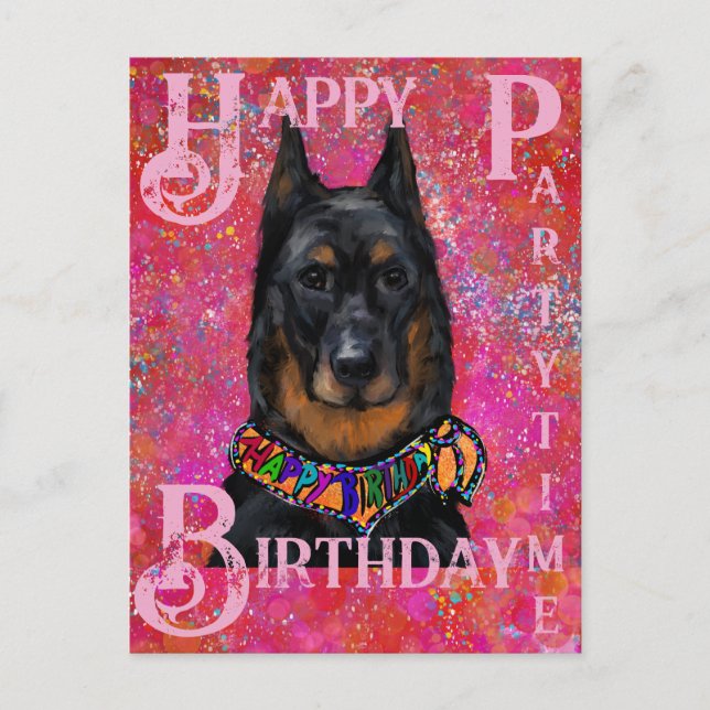 Postal Beauceron                       (Anverso)