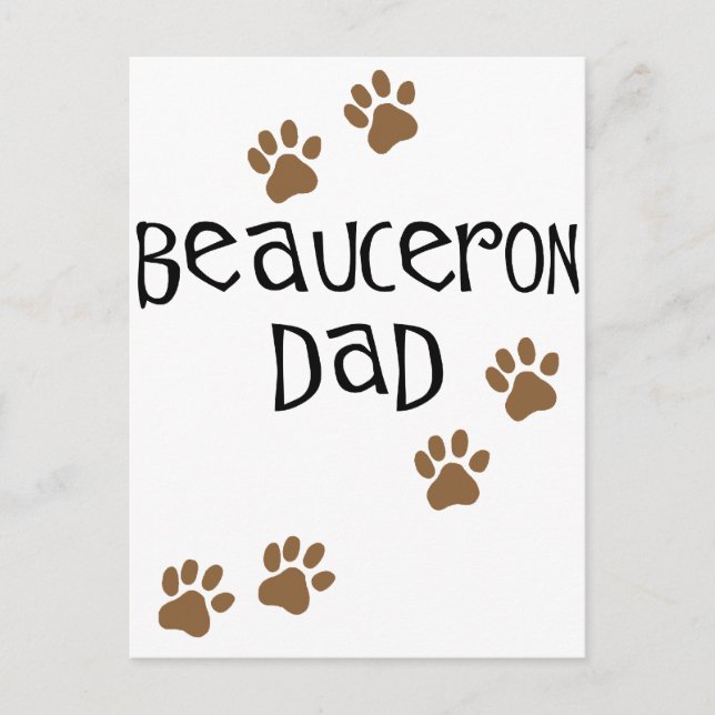 Postal Beauceron Dad (Anverso)