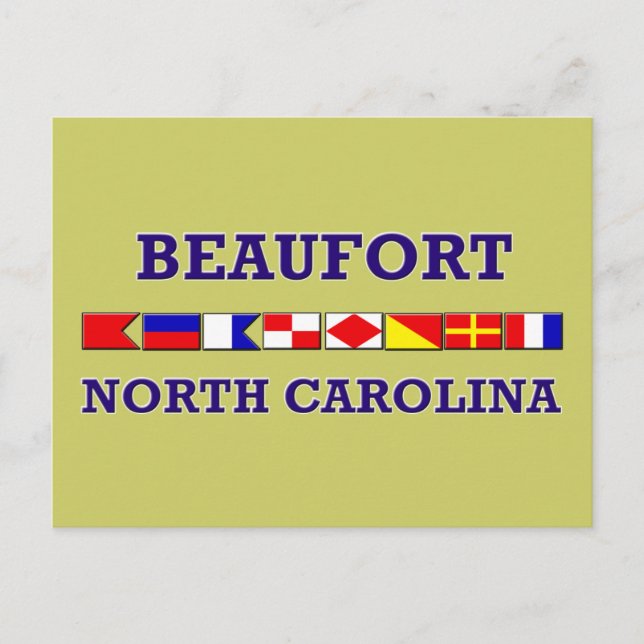 Postal Beaufort Postcard (Anverso)