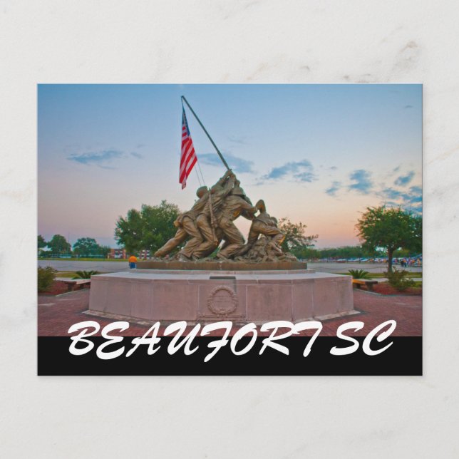 POSTAL BEAUFORT SC (Anverso)