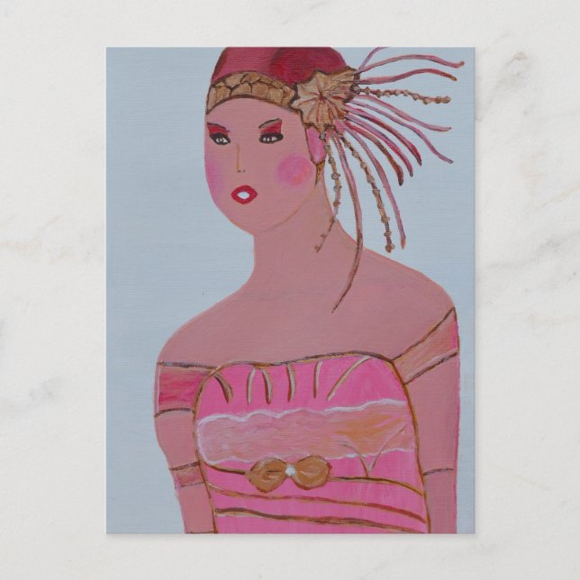 Postal Beautiful Lady 3.JPG (Anverso)