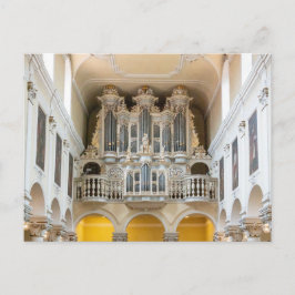 Postal Beautiful pipe organ postcard