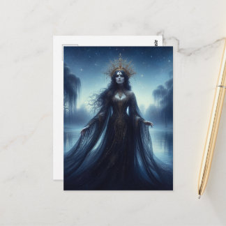 Postal Beautiful Queen of the Night