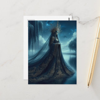 Postal Beautiful Queen of the Night