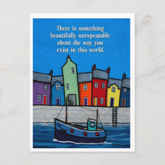 Postal Beautifully Unrepeatable Inspirational Coastal