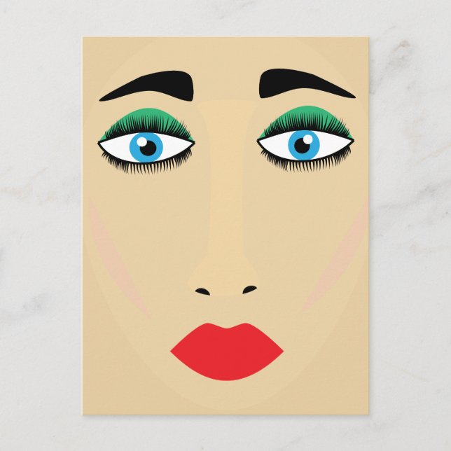 Postal Beauty (Anverso)