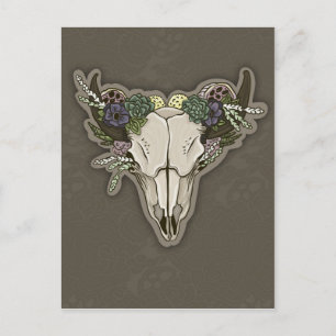 Postal Beauty Boho Scull