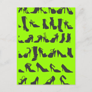 Postal Beauty Fashion Shoes Silhouettes