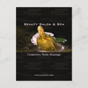 Postal Beauty Spa 1 - Postcard