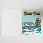 Postal Beaver Creek Ski Area Winter Colorado Vintage<br><div class="desc">Diseño de arte Beaver Creek Winter que muestra el paisaje invernal.</div>
