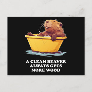 Postal Beaver Lover Bath