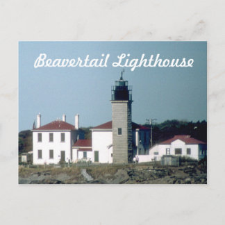 Postal Beavertail Lighthouse Postcard 4