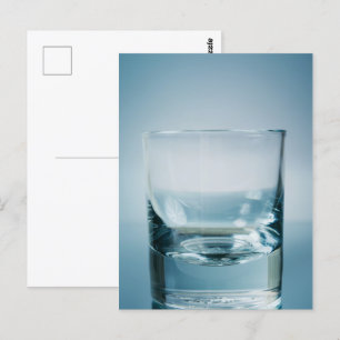 Postal Beba vidrio. Arte fino