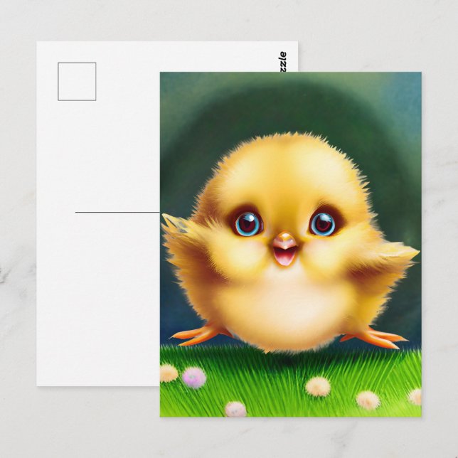 Postal Bebé Adorable (Anverso / Reverso)