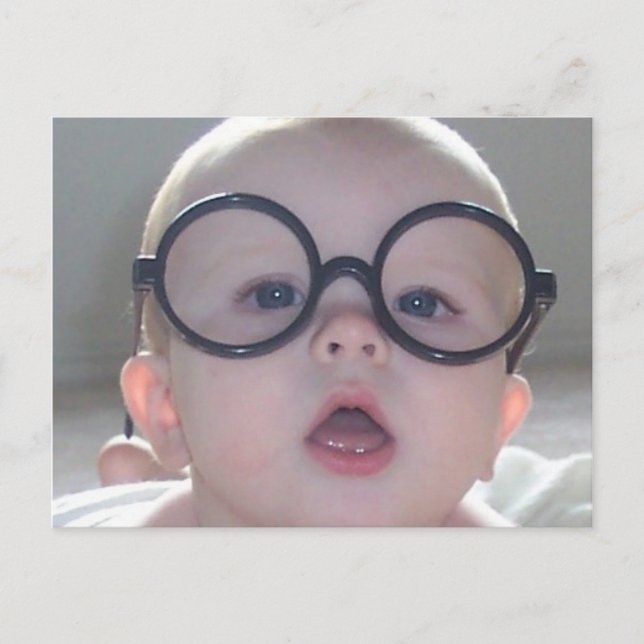 Postal Bebé Adorable (Anverso)
