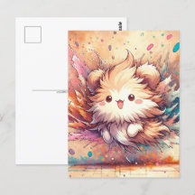 Bebé, ardilla linda animal, posta