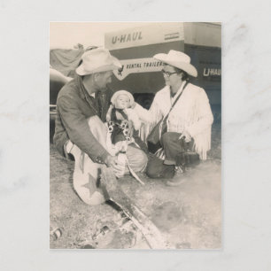 POSTAL BEBÉ COWBOY #48