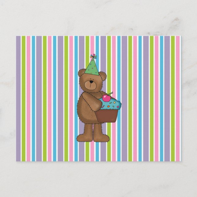 Postal bebé de cumpleaños (Anverso)