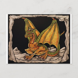 Postal Bebé Dragon