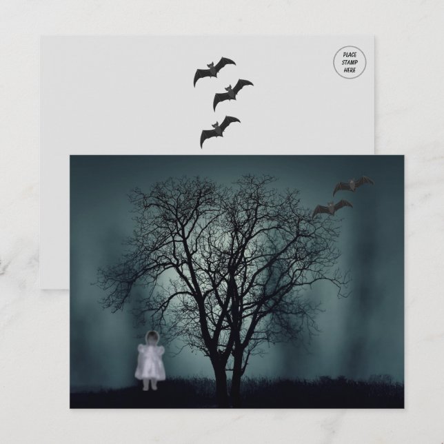 Postal Bebé Fantasma (Anverso / Reverso)