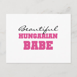 Postal Bebé húngaro hermoso