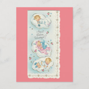 Postal "Bebés maravillosos"