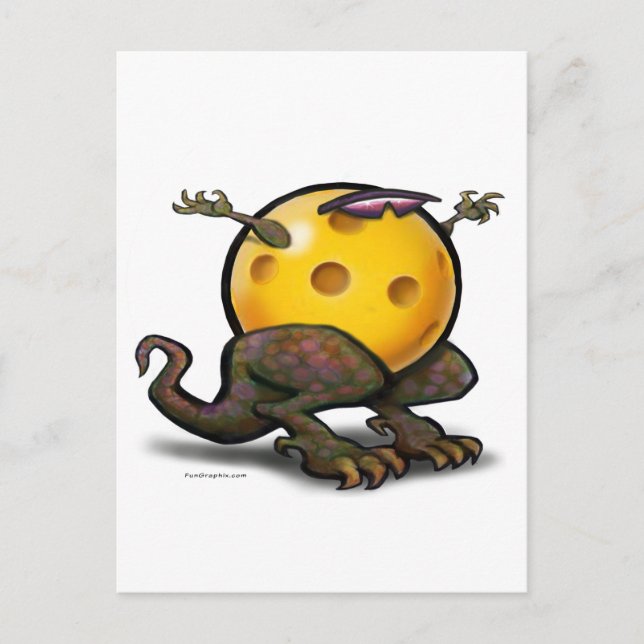 Postal Bebida de bolas de pollo (Anverso)