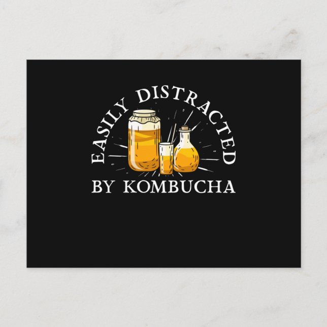 Postal Bebida de Kombucha (Anverso)