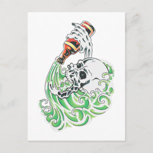 Postal Bebida Skeleton