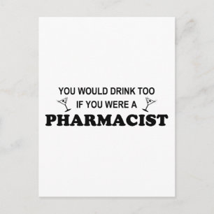 Postal Bebida también - Farmacéutico