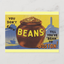 Postal Bebidas al horno de Boston
