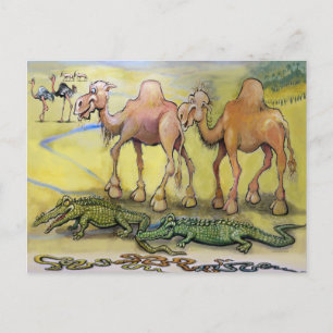 Postal Bebidas del desierto