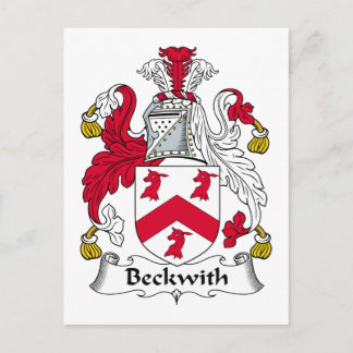 Postal Beckwith Family Crest