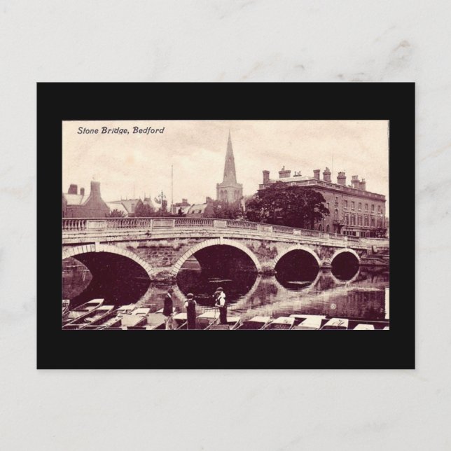 Postal Bedford 1911 (Anverso)