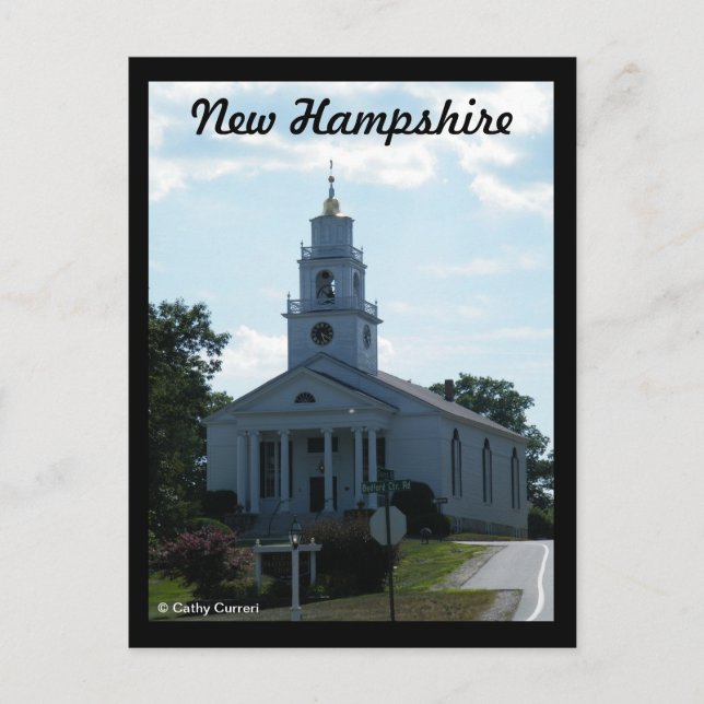 Postal Bedford, New Hampshire Postcard (Anverso)