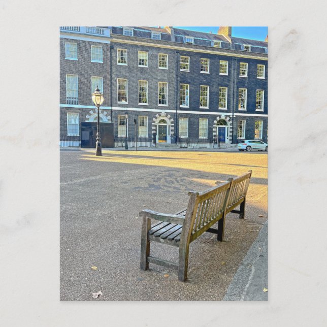 Postal Bedford Square, Bloomsbury, London UK Postcard (Anverso)