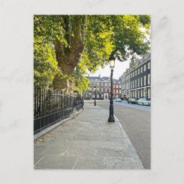 Postal Bedford Square, Bloomsbury, London UK Postcard