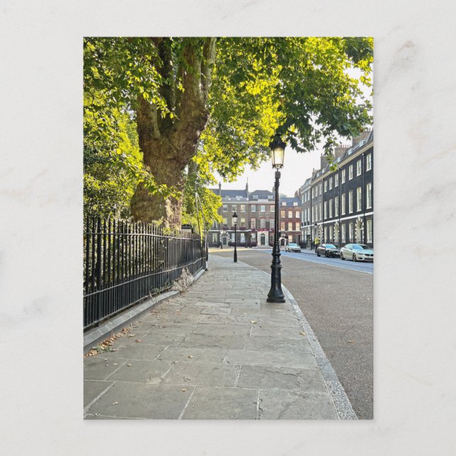 Postal Bedford Square, Bloomsbury, London UK Postcard (Anverso)