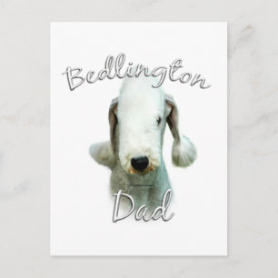 Postal Bedlington Terrier Dad 2