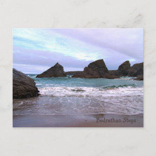 Postal Bedruthan Steps Carnewas Cornwall England