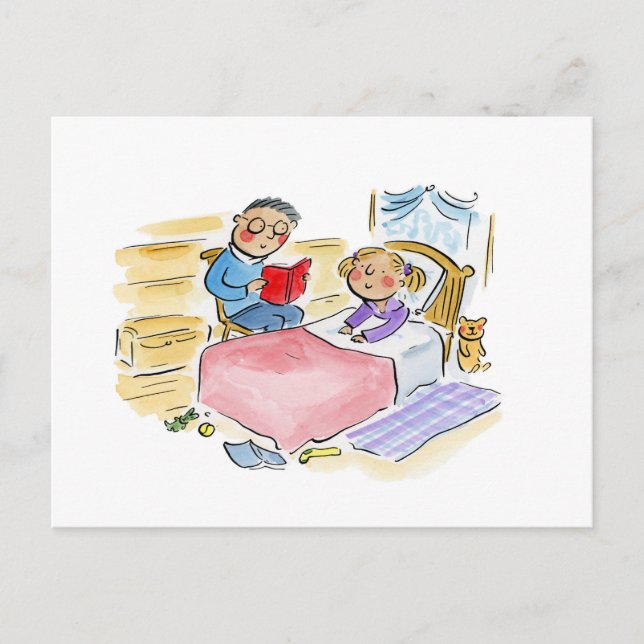 Postal Bedtime Story (Anverso)