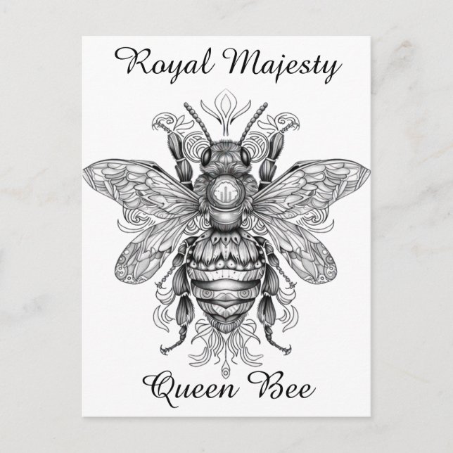 Postal Bee art (Anverso)