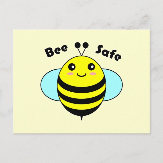 Postal Bee Safe 1 (Anverso)