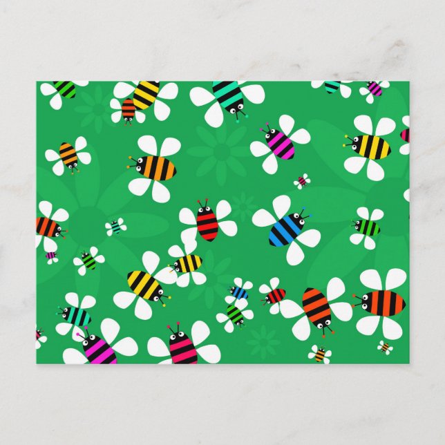 Postal Bee Swarm (Anverso)