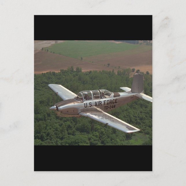 Postal Beechcraft, T-34, 1953_Classic Aviation (Anverso)