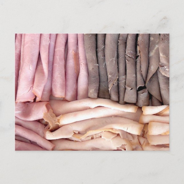 Postal Beef Ham Turkey Platter (Anverso)