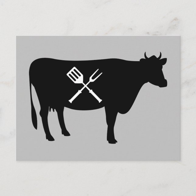 Postal Beef King of Meats Food Lover (Anverso)