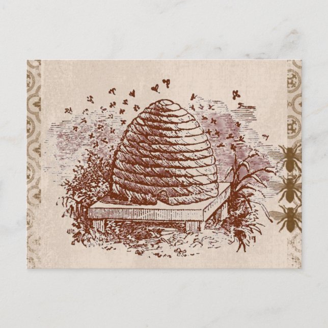 Postal Beehive vintage (Anverso)